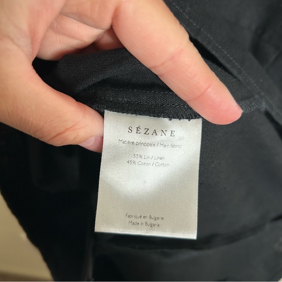 Sezane Darcy Dress black - Picture 9 of 10